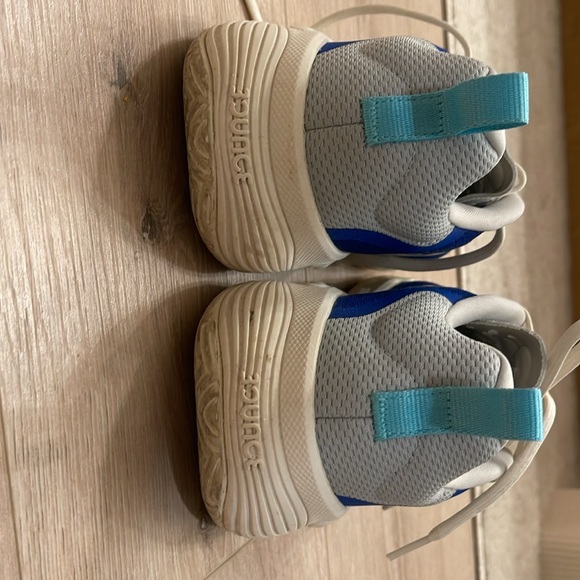 Adidas Women’s or Kids Blue Barricade tennis pickleball Shoes - Picture 6 of 8